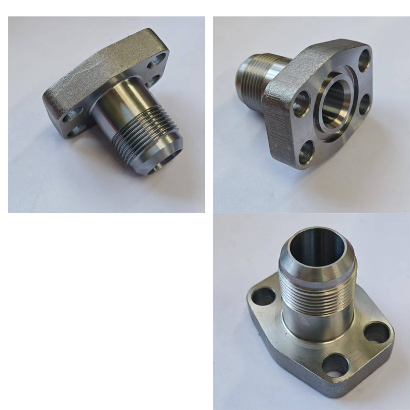 SAE法兰液压连接件细节图